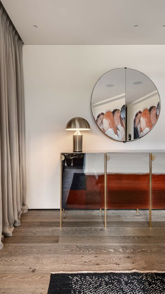 penthouse Tel Aviv natural parquet flooring