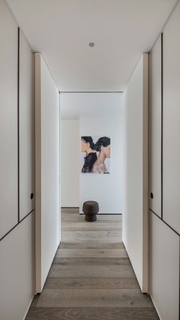 penthouse Tel Aviv natural parquet flooring
