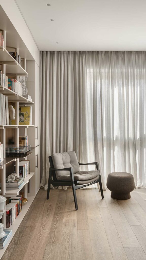 penthouse Tel Aviv natural parquet flooring