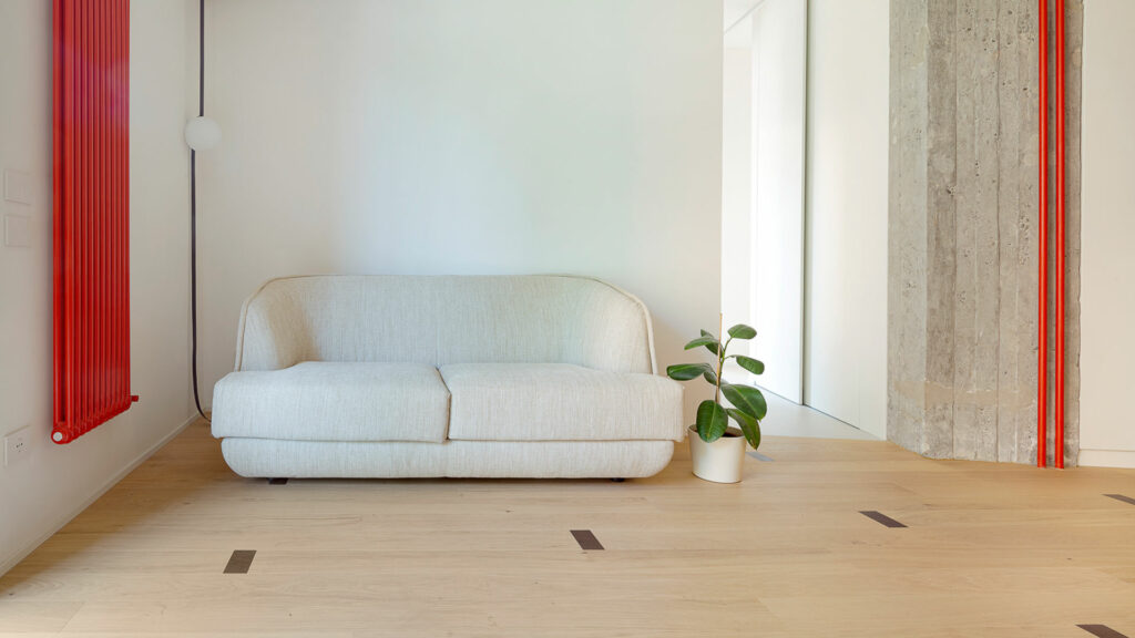 maison avec parquet en chêne naturel