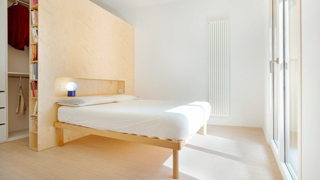 maison avec parquet en chêne naturel