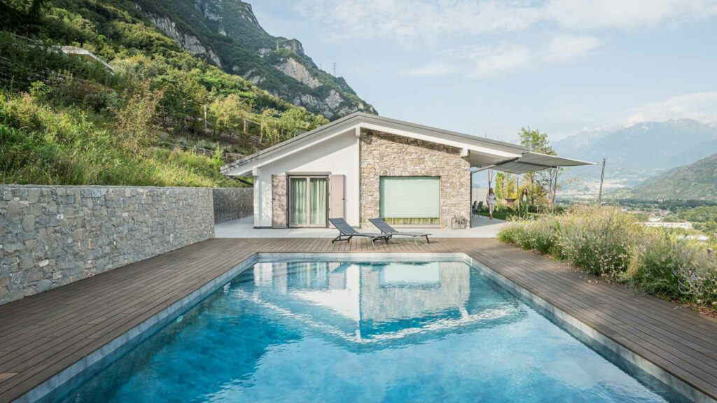 Haus mit naturbelassenem Eichenparkett