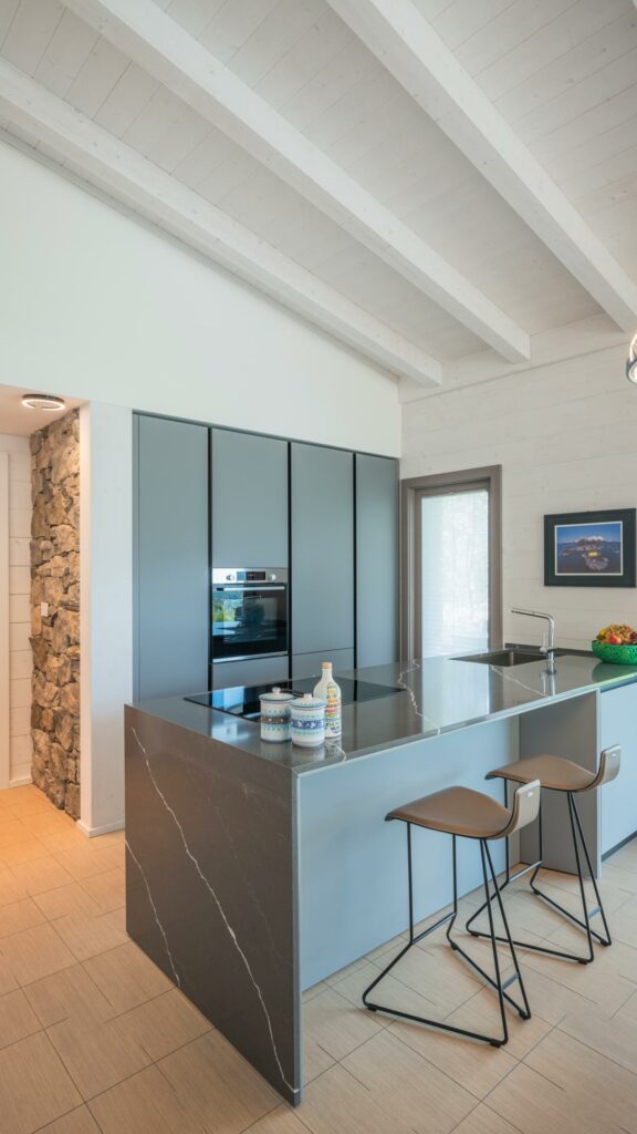 Haus mit naturbelassenem Eichenparkett