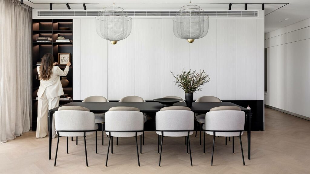 Appartement avec parquet clair naturel