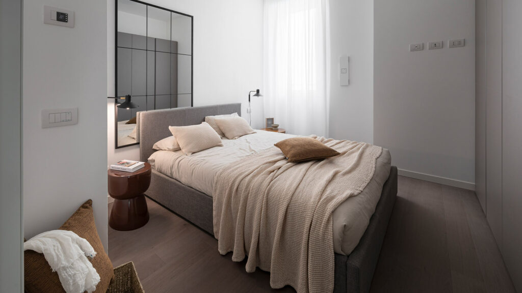 appartements milan parquet naturel dans la chambre