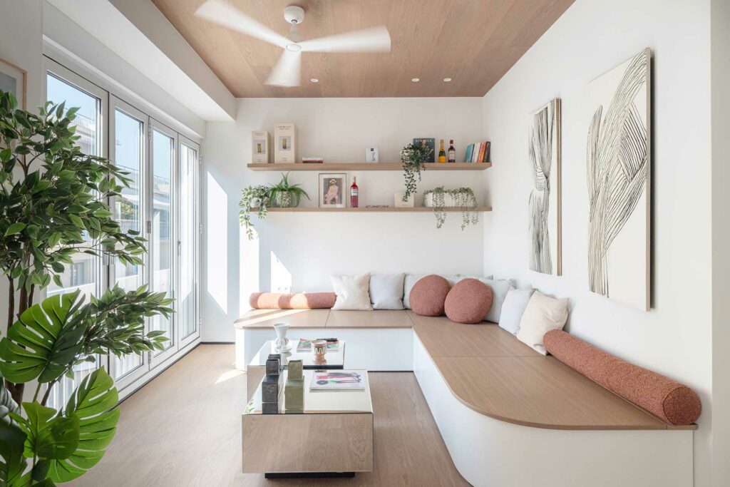pavimento in legno rovere naturale