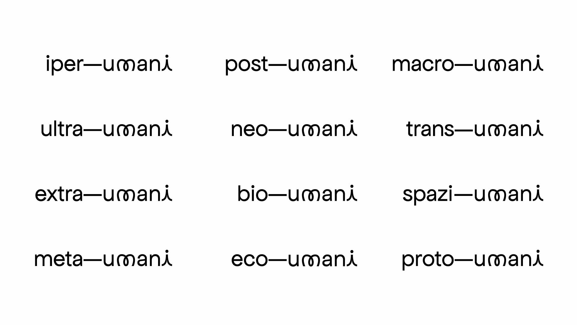 Seed 25 Umanita 03 Seed. Design actions for the future