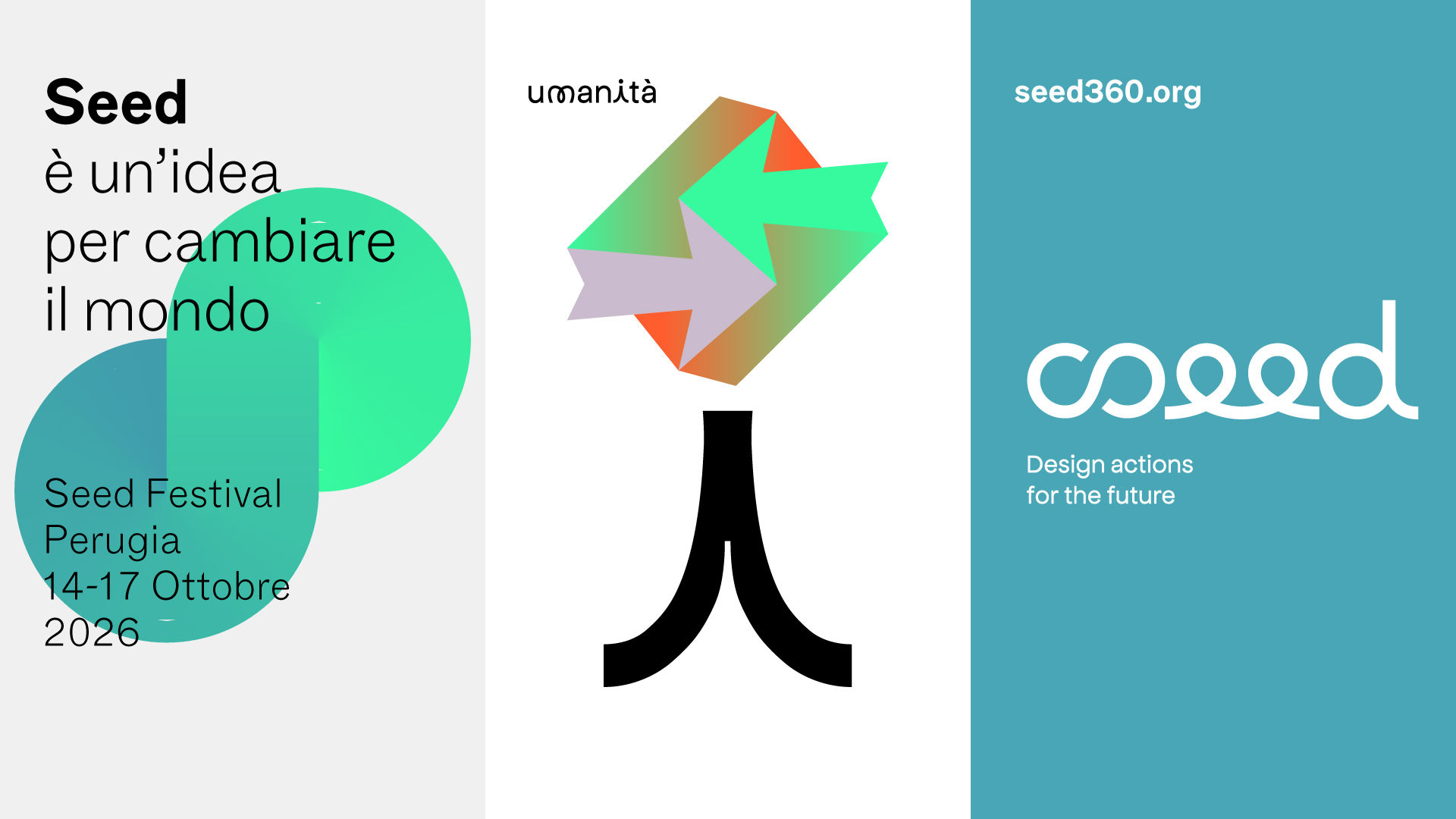 Seed 25 Umanita 17 Seed. Design actions for the future