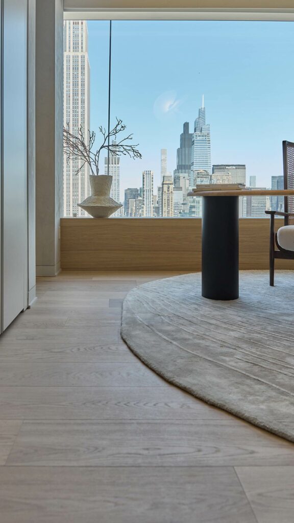 new york parquet naturale chiaro biancospino 