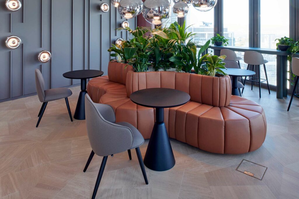 Wood flooring Slide Natural Genius in a law firm