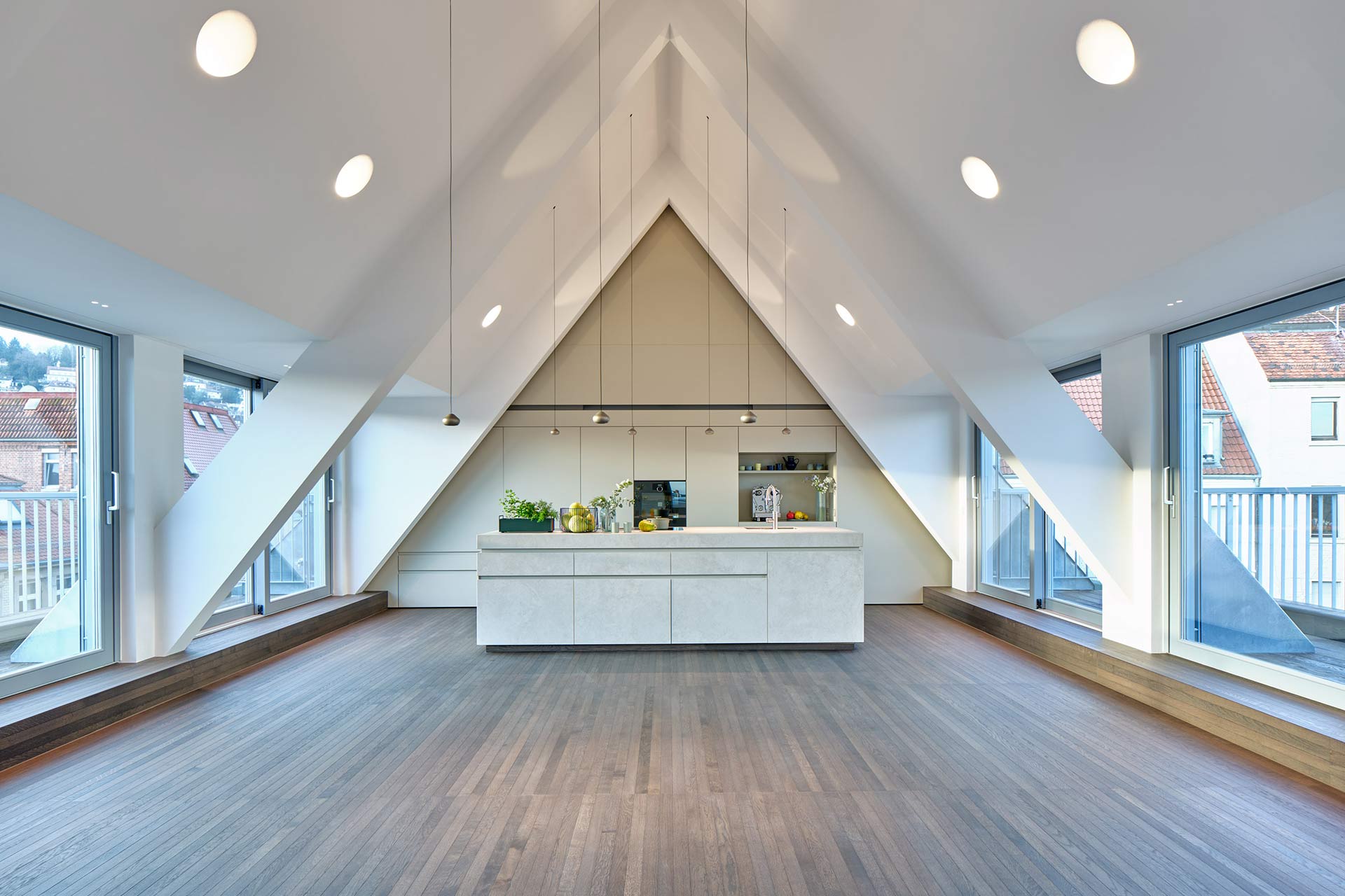 Loft in Stuttgart: renovation and contemporary design